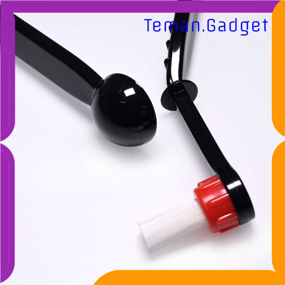 TG - DPR Dalinwell 2in1 Sikat Sendok Pembersih Mesin Kopi Espresso 1PCS - 8809
