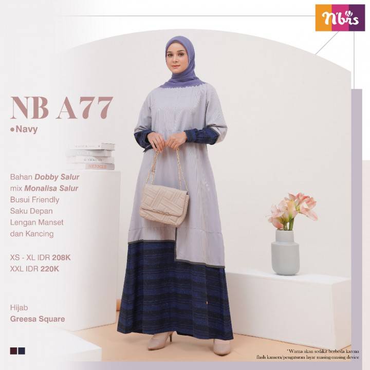 Gamis NB A77 By Nibras