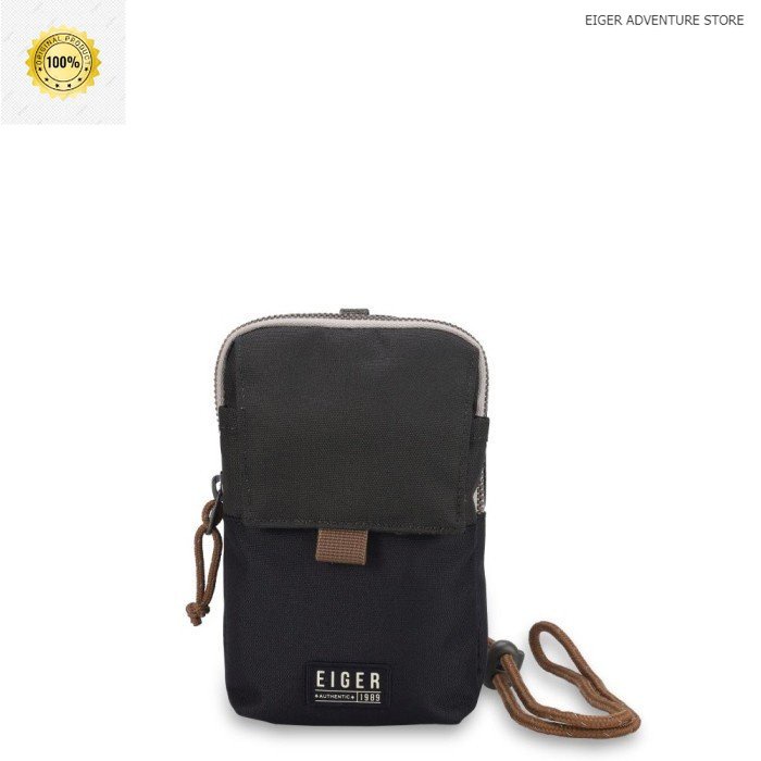 TAS SELEMPANG HP EIGER1989 WANDERHAUL NECK POUCH 910007588 - BLACK NEW