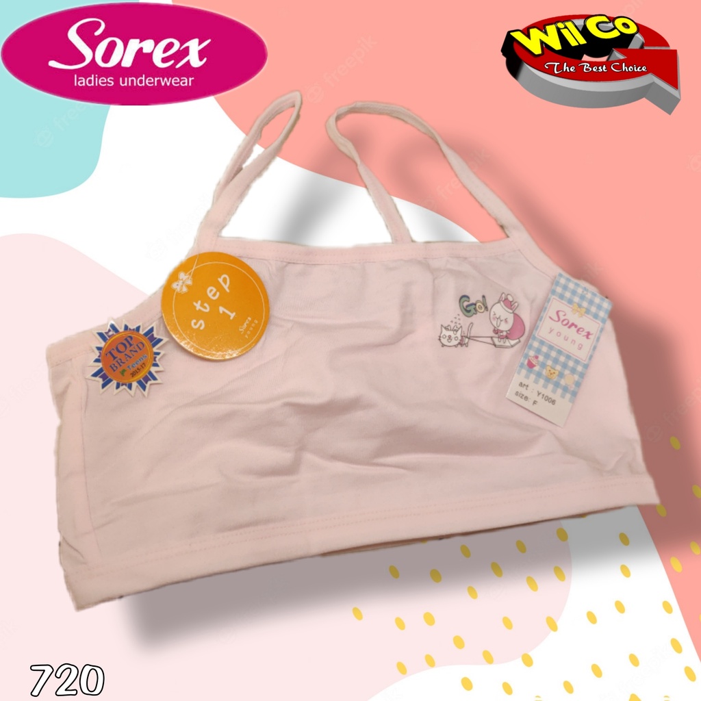 K720 - [Harga Per 1 Pcs] MINISET ANAK WANITA PAKAIAN DALAM ANAK SOREX STEP 1 FREE SIZE