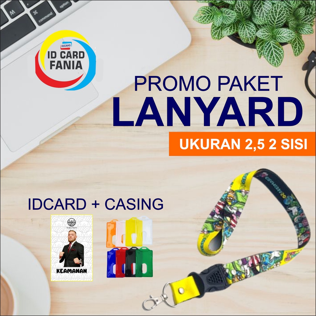 

TALI COSTUM Promo (PAKET) LANYARD 2,5 cm