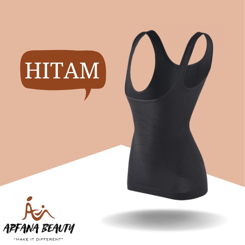 Korset Pelangsing Wanita Pakaian Dalam Tenktop Tanktop Pelangsing Melangsingkan Badan Pinggang Pengangkat Payudara Pengecil Perut Buncit Korset Baju Dalaman Wanita Pengecil Badan Elastis Body Slimmer Import Premium Original