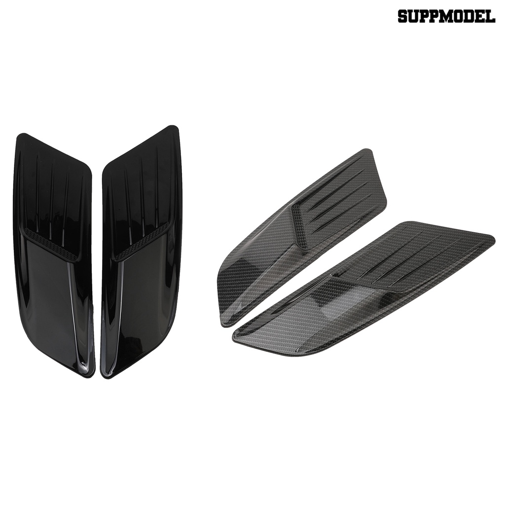 [Dekorasi] 1pasang LKT034 Air Outlet Trim Anti-slip Tahan Suhu Tinggi ABS Tahan Aus Ventilasi Trim Untuk Mobil