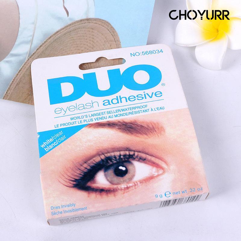 【COD】Lem Bulu Mata Palsu Bening Dan Hitam False Eyelashes Glue Clear Black Tahan Lama Waterproof Lem Keriting Bulu Mata Tanam 9 ml Eyelash ExtensionOriginal Import Murah-CH