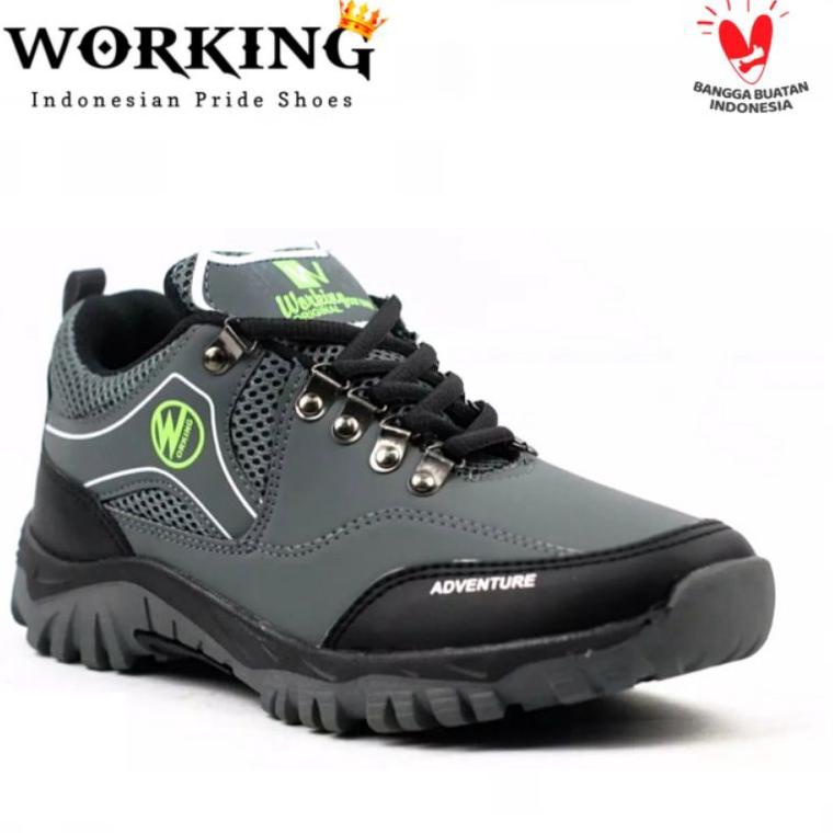 "TIM.12De22ĸ" WORKING Original Hiking G-02 Sepatu Safety Pria Sepatu Safety Wanita Sepatu Safety Jog
