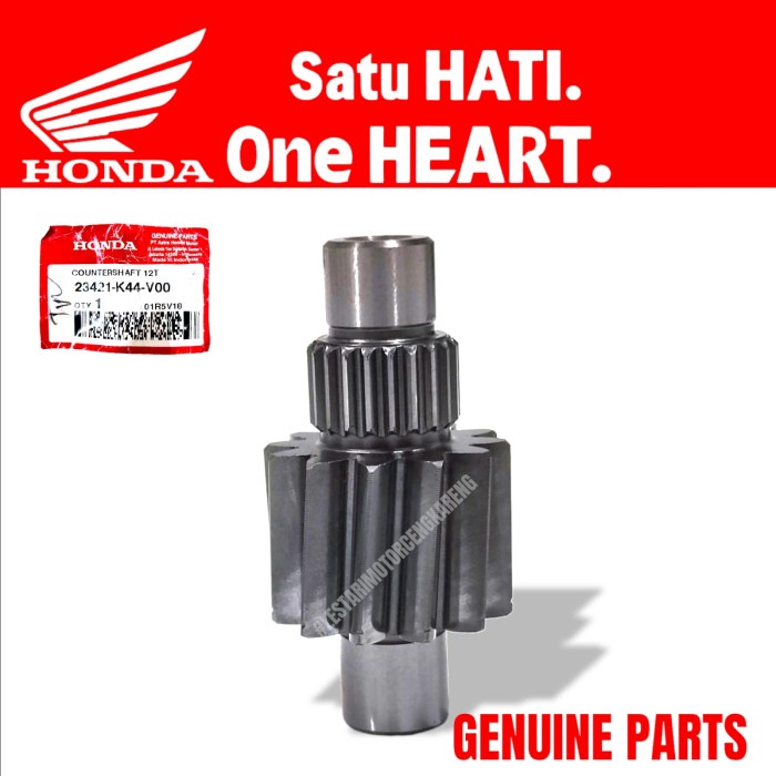 Countershaft Gigi Rasio Kecil Beat Eco Scoopy Vario Esp 23421-K44-V00 #Original