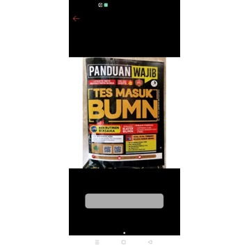 

PANDUAN WAJIB TES MASUK BUMN