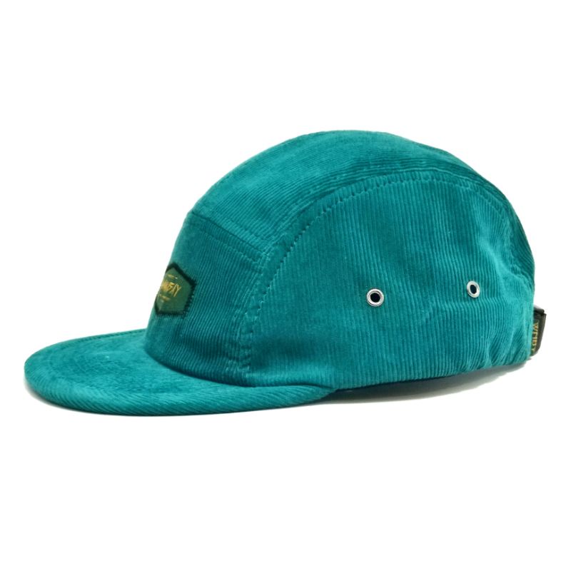 5 panel visor pendek/Short cap panel wankbay macha green