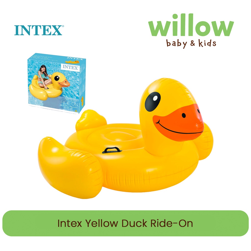 INTEX 57556 YELLOW DUCK RIDE-ON | C010400218