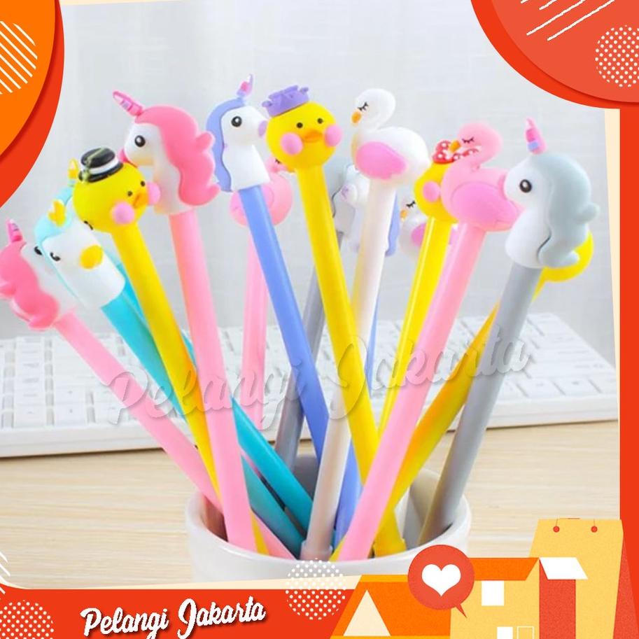 

✒✒ 12pc PULPEN LUCU PULPEN UNIK PULPEN ANAK