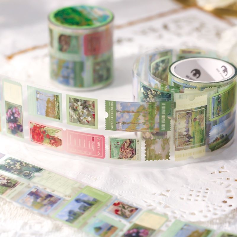 

35cm/aesthetic stamp sticker bahan PET