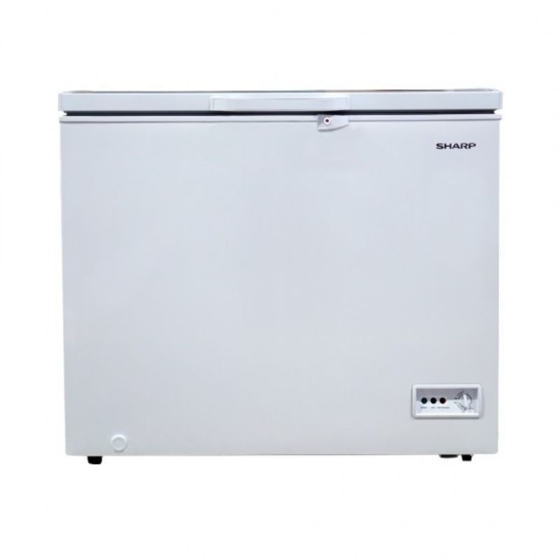 SHARP BOX FREEZER FRV-150X 150 LITER CHEST FREEZER + LAMPU/ PROMO MURAH