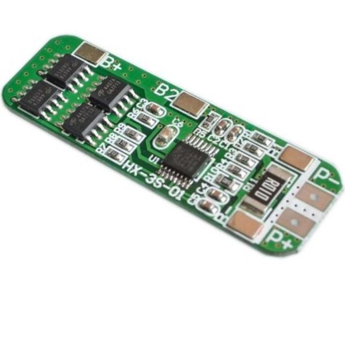 BMS 3S 12V 18650 10A Battery Charger Protection BMS 3S 11.1V 12.6V