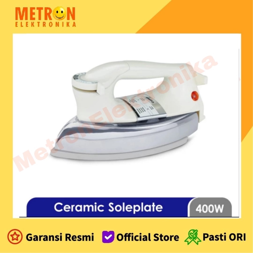 COSMOS CI 3150 C ELECTRIC IRON TAPAK LAPIS KERAMIK / SETRIKA / CI3150C