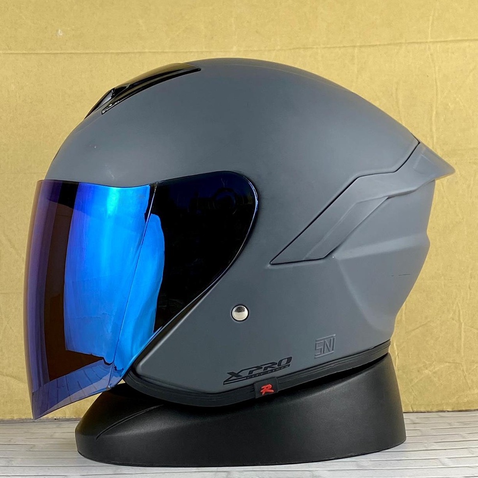 RSIX HELM POLOS SOLID DEWASA SNI X-PRO TERBARU