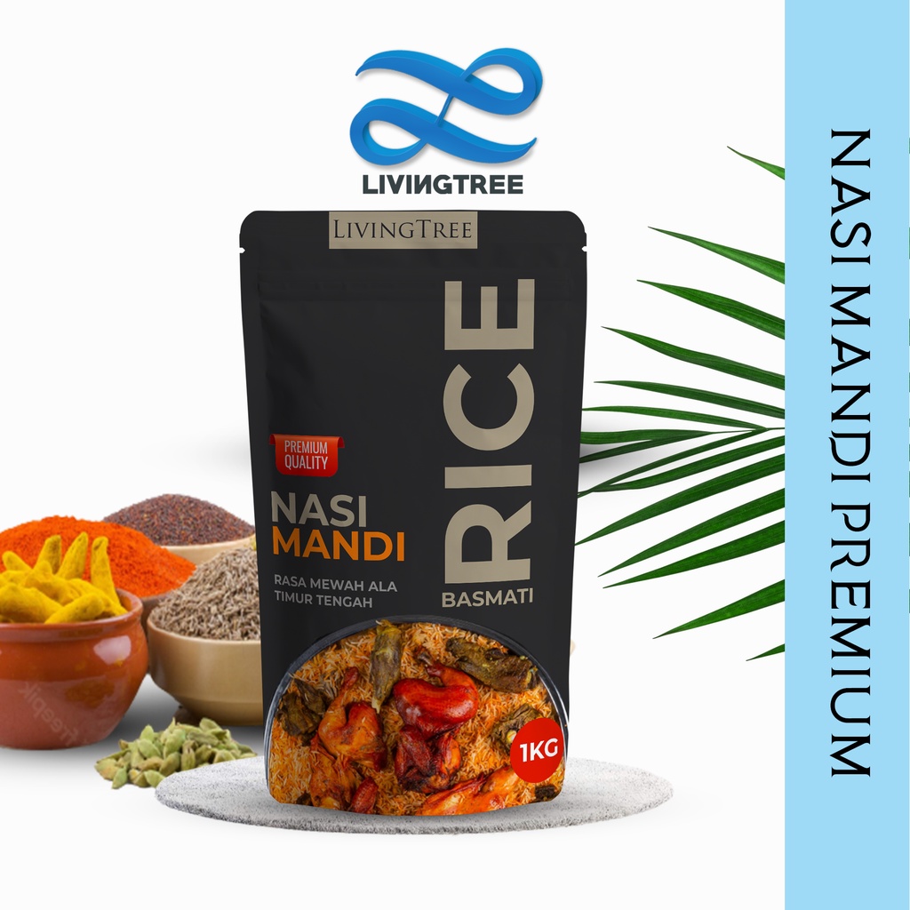 

Nasi Mandhi Instan 1Kg Beras Basmati dengan Bumbu Nasi Mandhi Siap Masak