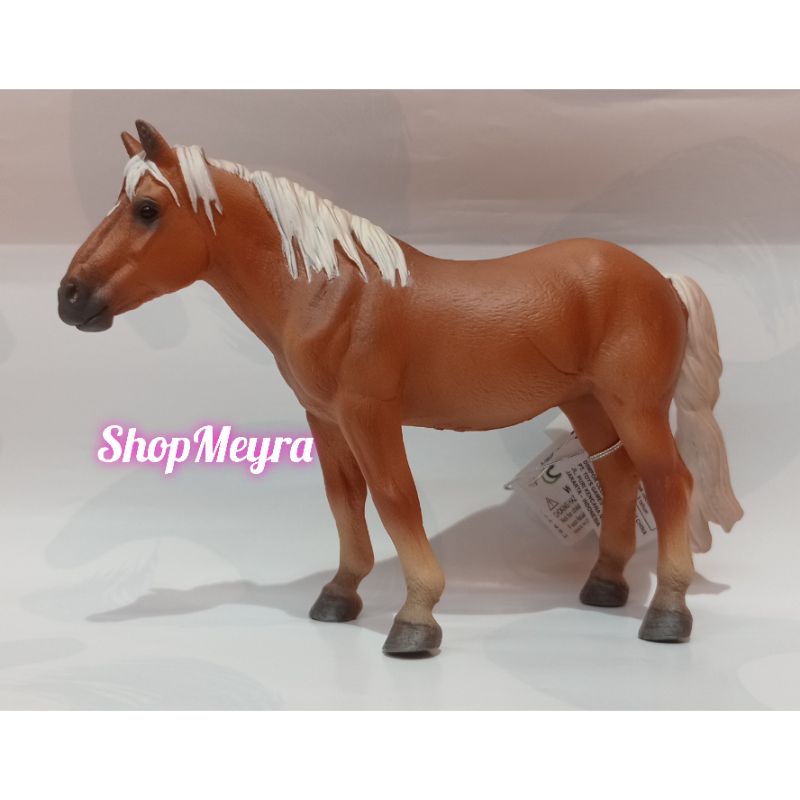 Collecta Figure Horse Noriker Mare F Chesnut / Miniatur Kuda
