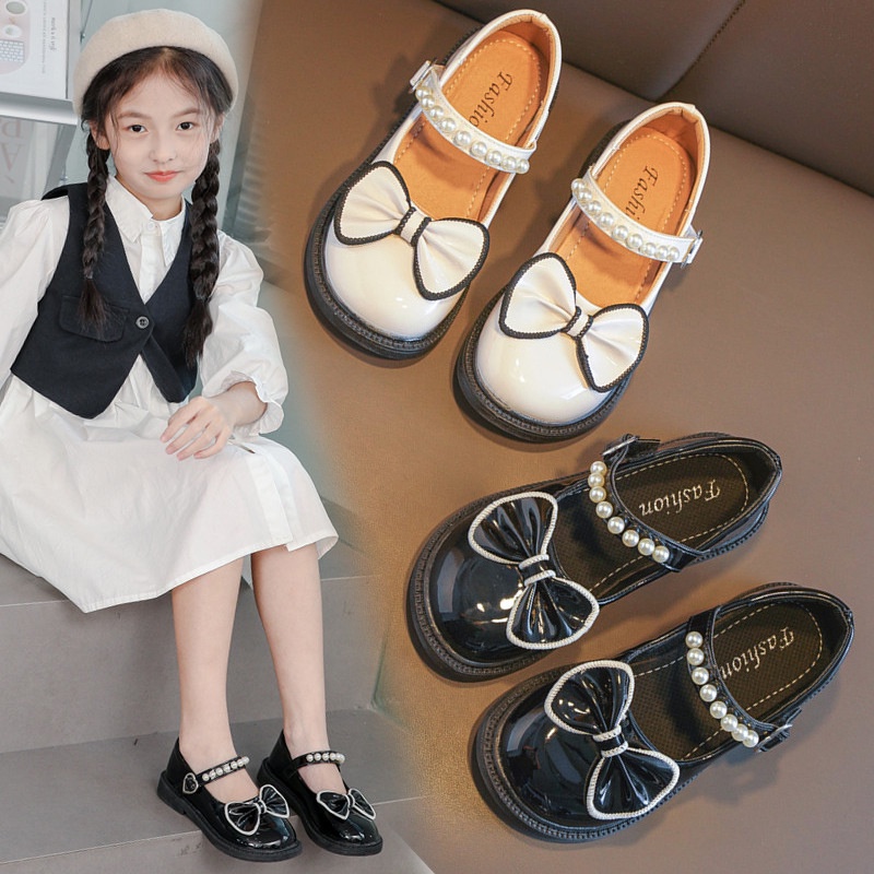 Juragan Junior [COD] Sepatu ALMA Pesta Anak Perempuan Import 26-36