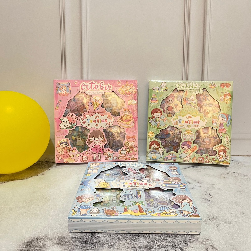 

BOX STICKER SENMU ISI 100 LEMBAR CUTE LITTLE GIRL HARGA SUPER MURAH PAKET STIKER BOKS GIFT HADIAH SPECIAL EDITION FAVORIT ANAK READY GROSIR DAN COD