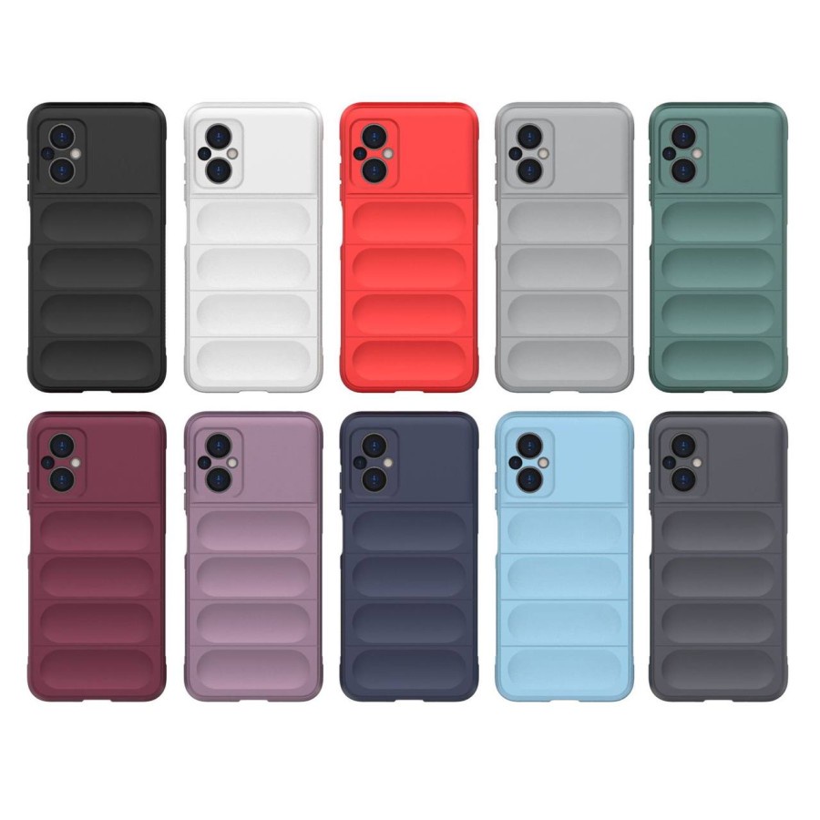 POCO M5 / POCO M5S COVER ANTI FALL MATTE SOFT TPU ANTI DROP SILIKON SOFTCASE - BLACK, POCO M5