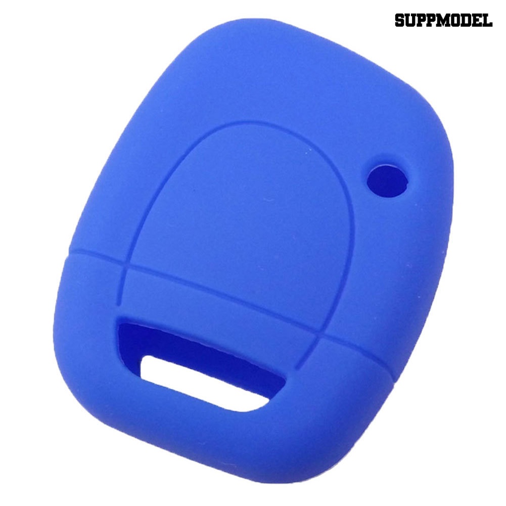 [Dekorasi] 1tombol Silikon Remote Mobil Key Fob Cover Shell Case Untuk Renault Twingo Clio