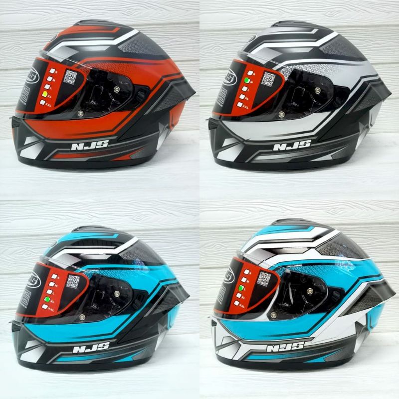 HELM NJS ZX-1 DOUBLE VISOR
