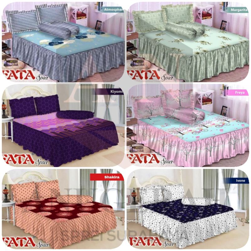 ANUGERAH - FATA SPREI RUMBAY WIRU 160X200 180X200 ORIGINAL - SPREI FATA - SPREI RUMBAI - SPREI WIRU - SPREI MURAH - SPREI GROSIR