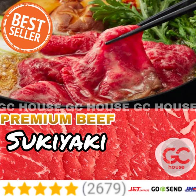 

Daging Sapi Sukiyaki / Yakiniku / Shabu-shabu AUS Sliced Beef PREMIUM gchou53 Segera Dapatkan