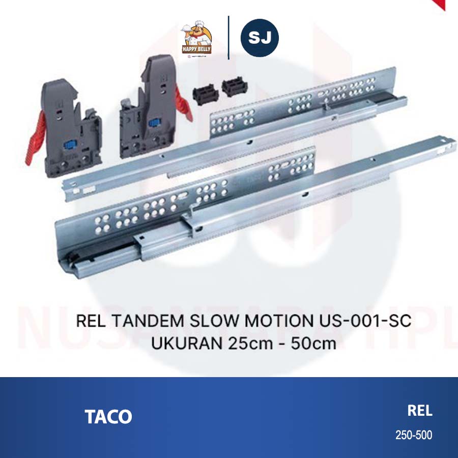 TACO Rel Laci Tandem 25 - 50cm - 50cm