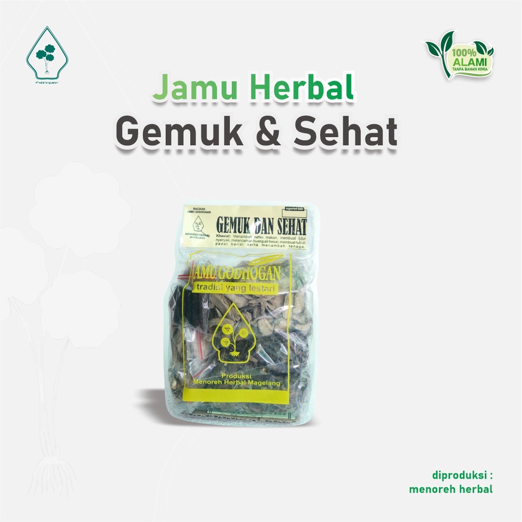 

Jamu Godhog / Rebus / Herbal / GEMUK dan SEHAT MENOREH HERBAL