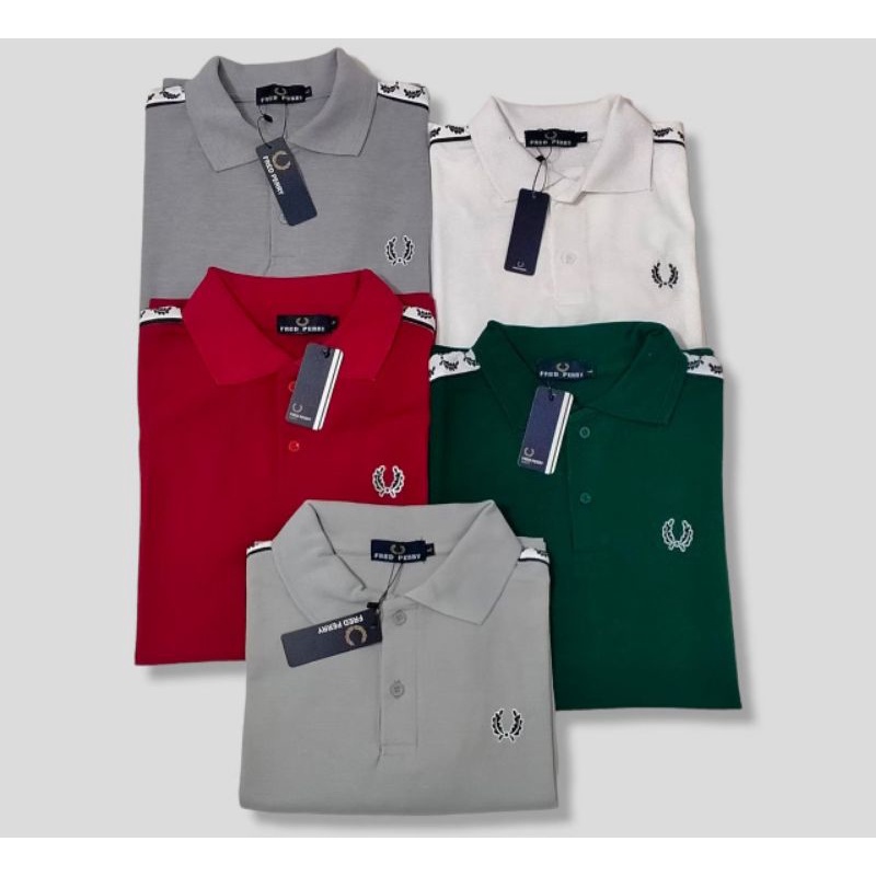 POLO SHIRT / KAOS KERAH / WANGKI CASUAL FP taped 100% premium quality