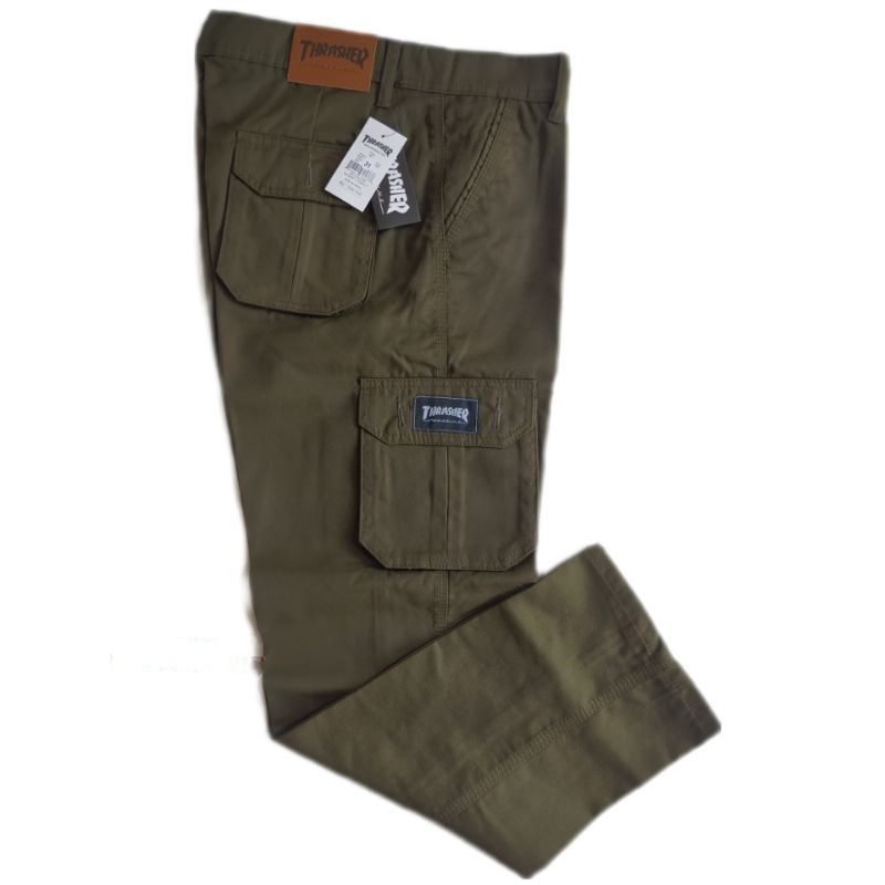 Celana Panjang Cargo Pria Size jumbo 27-33 Celana Kargo Panjang Pria slimfit Celana Panjang Trasher Celana gunung Pria premium quality