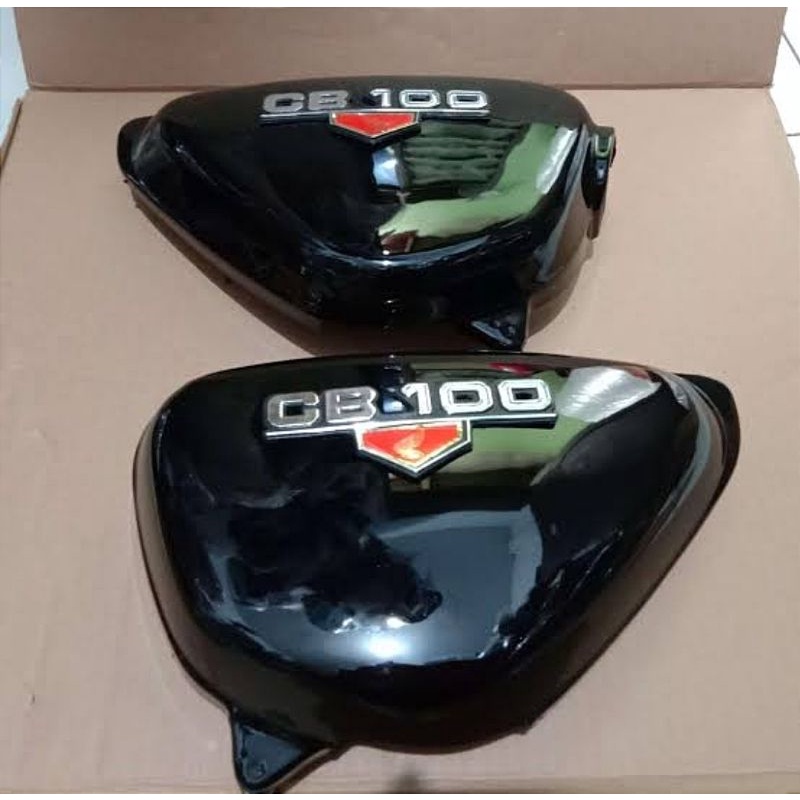 BOX ACCU/TUTUP AKI HONDA CB 100 TEPONG TUTUP AKI CB 100 HITAM