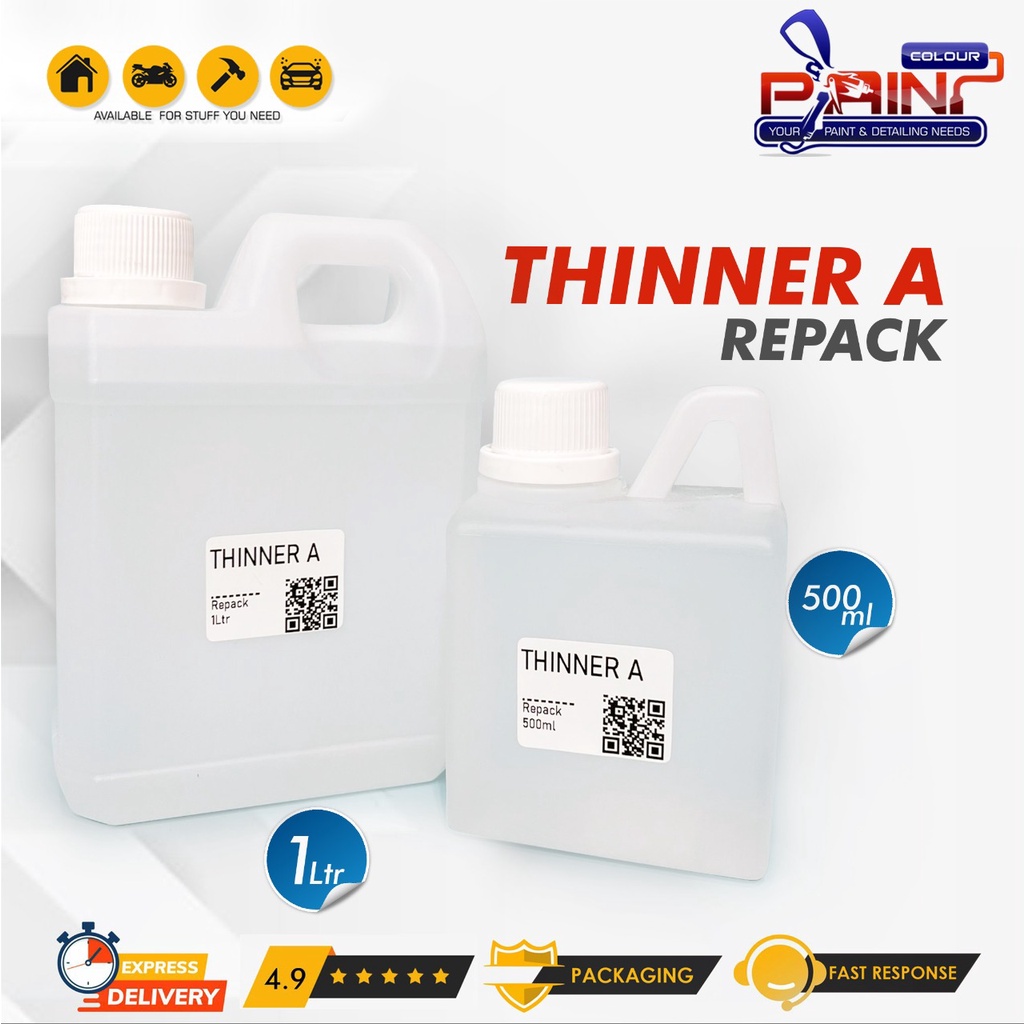 Thinner A Special Liter Ecer Kemasan Botol