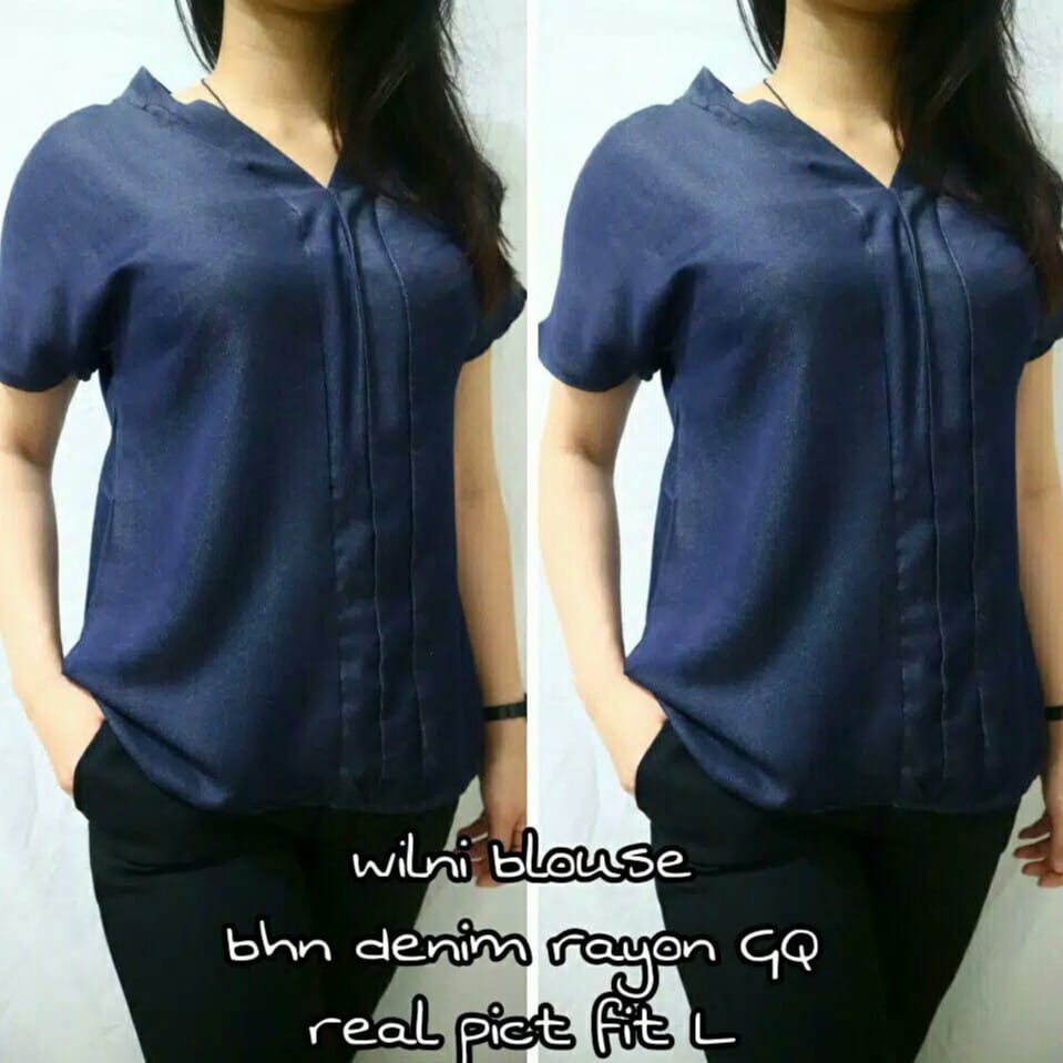 RX FASHION - ZAKIA / ZAKIYA / BLOUSE SAFIYA  / BLOUSE SAFIYA / TATA BLOUSE          - LM