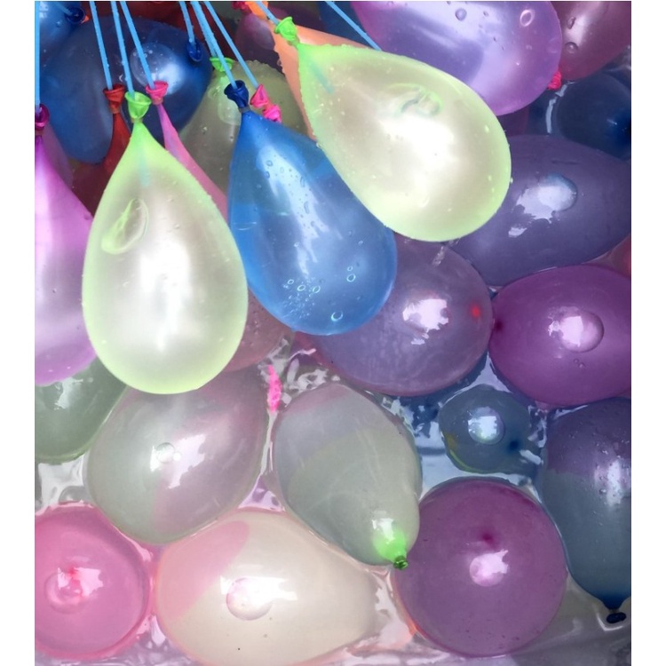 Water Balloon Kids Toys Anak Magic Bunch Mainan Perang Bom Balon Air per ikat isi 37