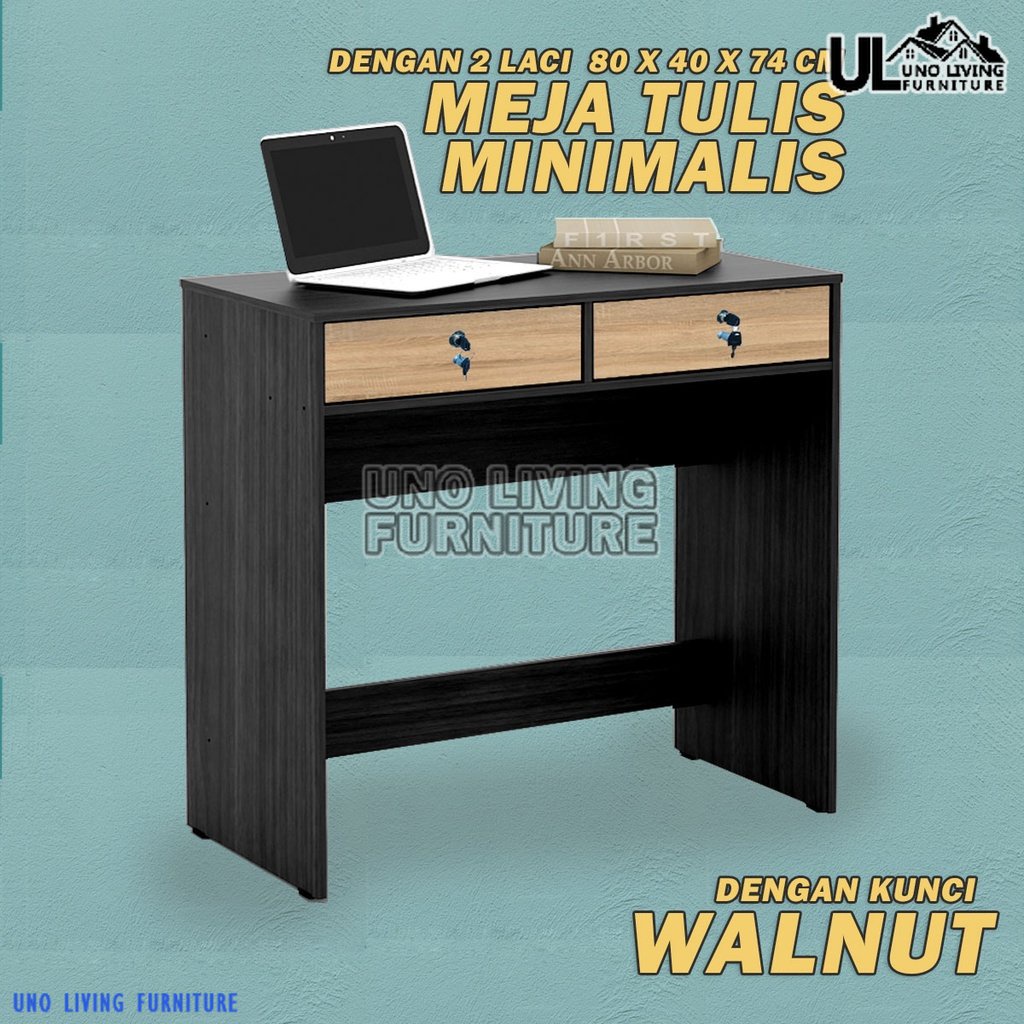 MTK 80 2L MEJA TULIS MEJA KERJA MEJA BELAJAR MEJA DESK MEJA KOMPUTER MEJA TULIS MINIMALIS MEJA KANTOR MEJA RIAS MEJA DENGAN LACI MEJA MINIMALIS