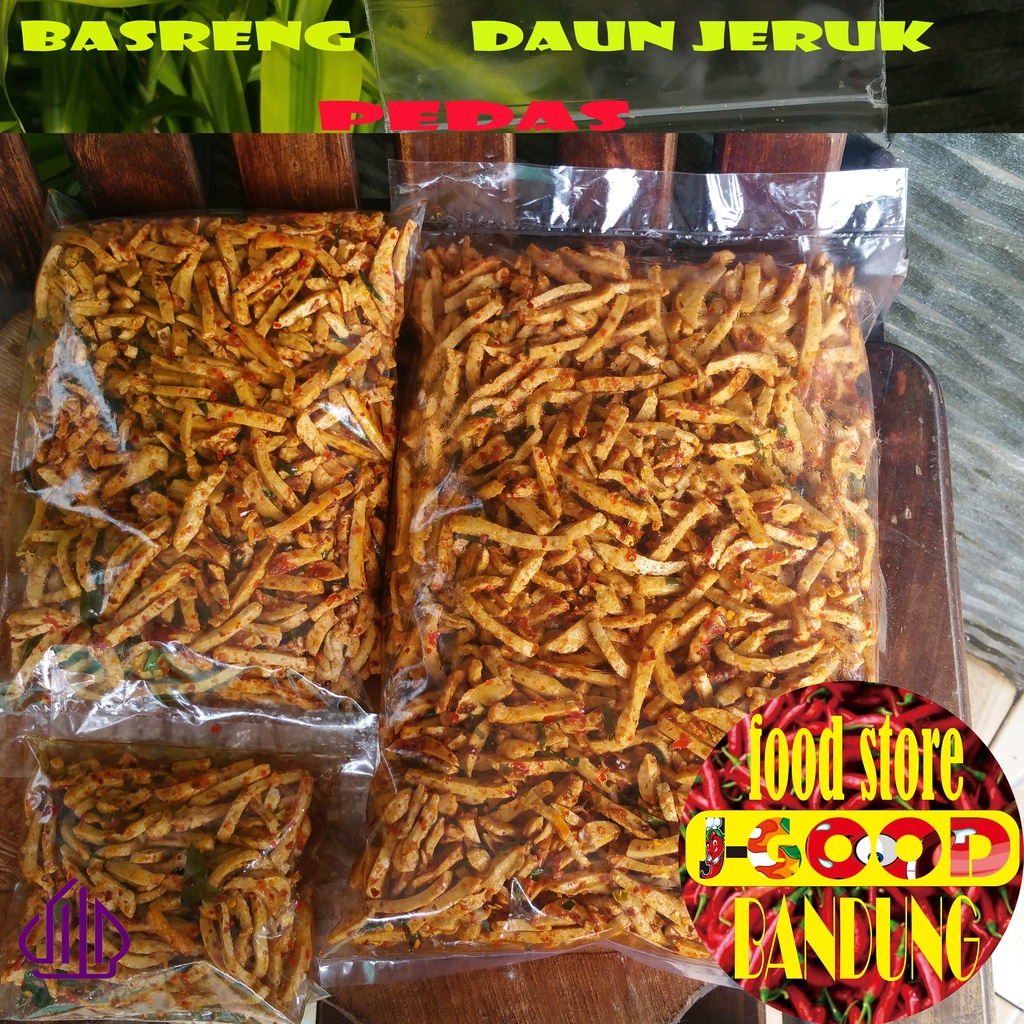 

BASRENG PEDAS DAUN JERUK KHAS BANDUNG, MURAH (BASO GORENG) 1kg