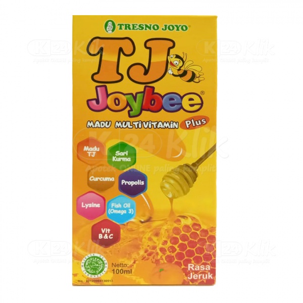 

Madu TJ Joybee Rasa Jeruk Multivitamin 100 ml