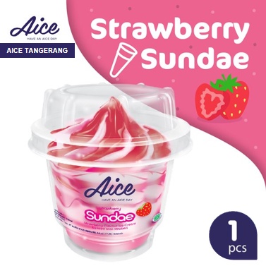 

AICE Strawberry Sundae - 1 Pcs