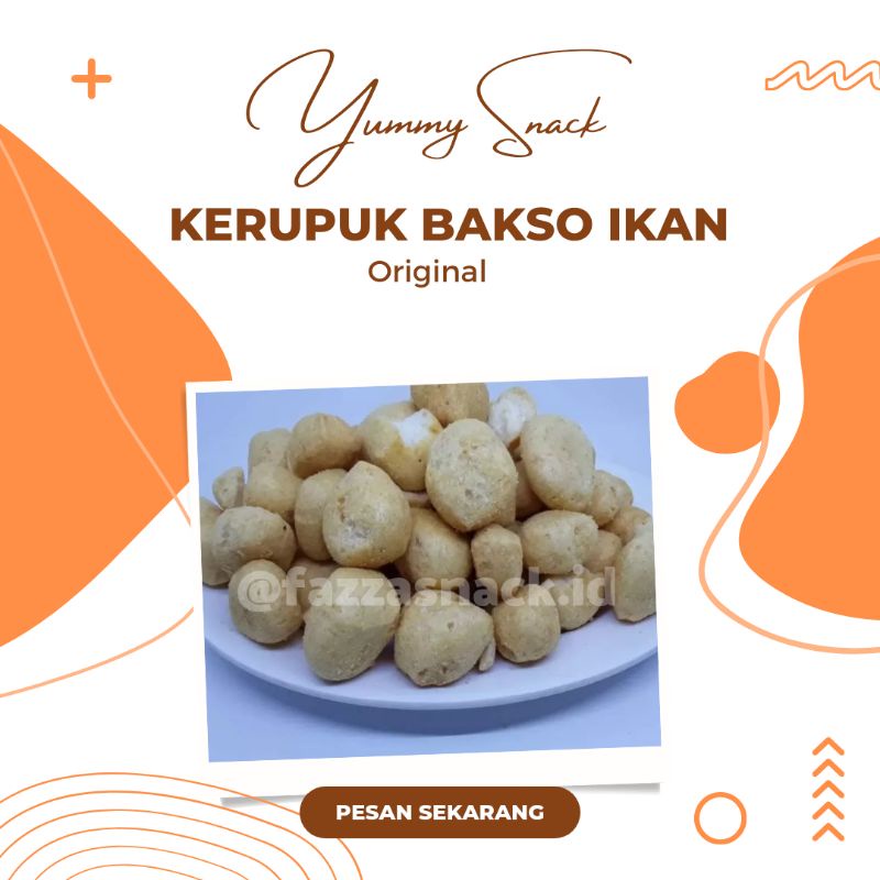 

Kerupuk Bakso Ikan Tenggiri