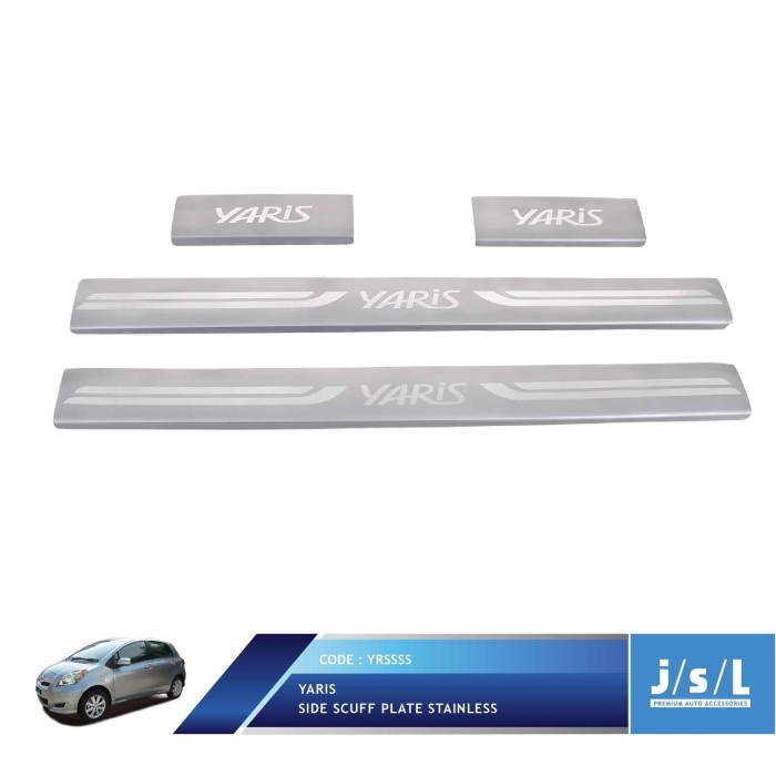 Sill Plate Jsl Sillplate Samping Yaris Side Scuff Plate Stainless