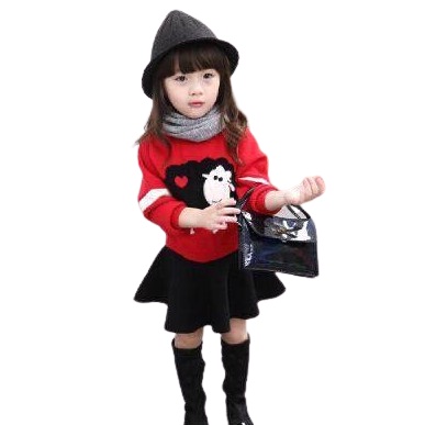 Tokomilkan - Sweater Rajut Anak Perempuan LITLE LAMB KIDS /  Pakaian Anak Cewek