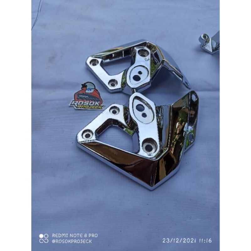 PANGKON LAMPU KUPINGAN LAMU TIGER TIREV TIGER REVO CHROME ORI COPOTAN MOTOR