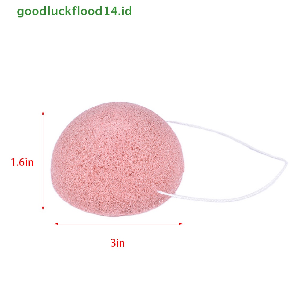 [GOOGFOUR] Konjac Sponge Natural Konjac Puff Cuci Muka Spons Pembersih Makeup Konjac Sponge [TOP]