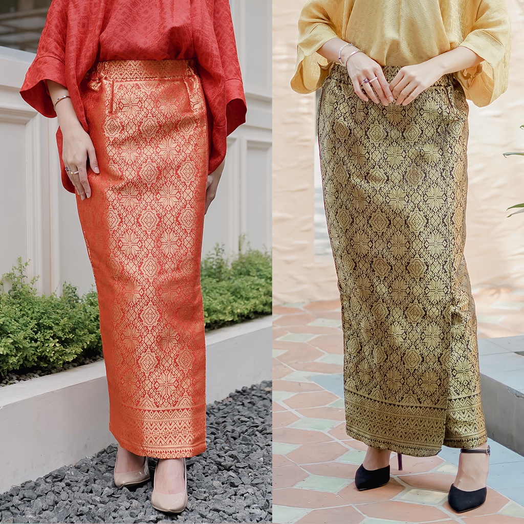 SONGKET PALEMBANG Rok Tenun Wanita