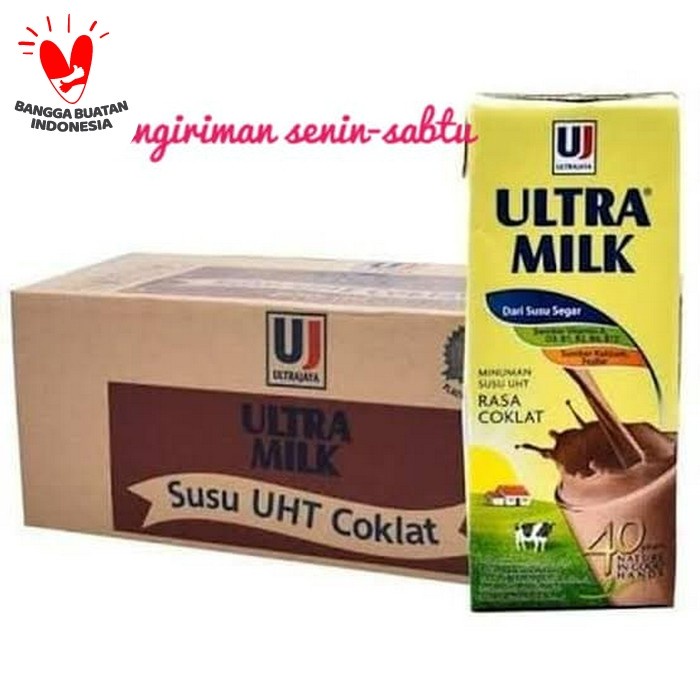 

[TERJANGKAU] Susu ultra coklat 200ml.