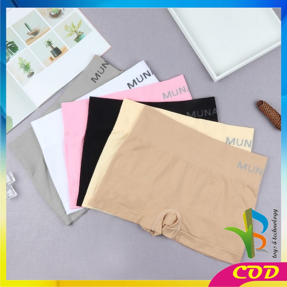 RB-P114 Celana Korset Bentuk Petak Boxer Celana Pendek Wanita / Korset Munafie Celana Dalam Cd Wanita Slimming Pants