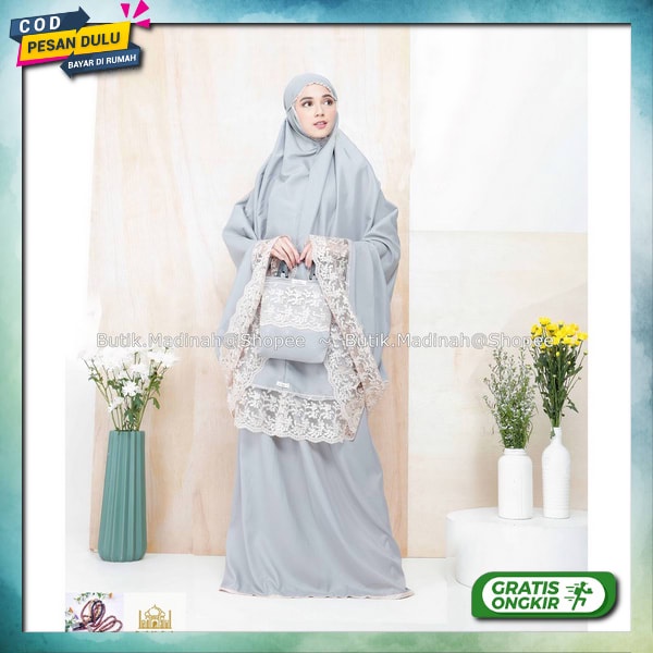 Mukenna Dewasa Terbaru Mokenaa Cewek Kekinian Mukena Premium Import Muhkena Cwek Ramadhan 2023 Bests