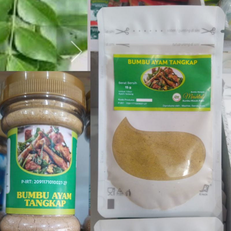 

Bumbu Ayam Tangkap Aceh + Daun Kari